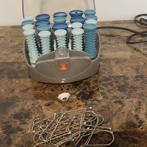 Conair heated rollers clips and extra bulb